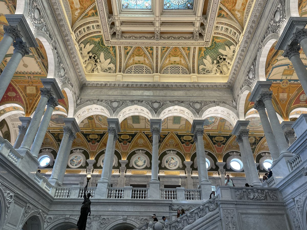 FarneyYa's tweet photo. Library of Congress! @2023SMSDC https://t.co/W9uDesQTdT