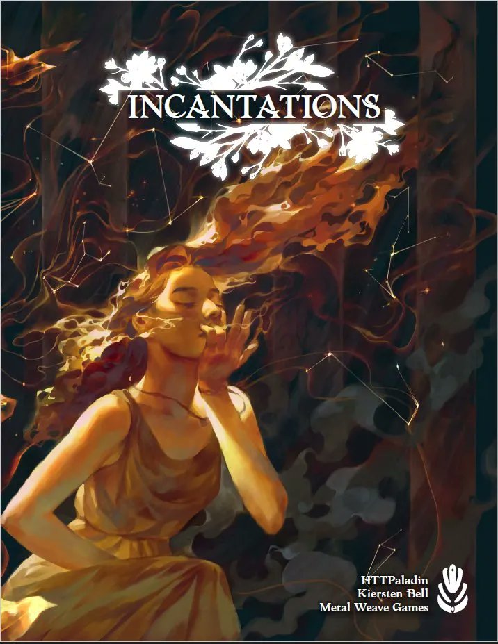 metalweavegames's tweet image. Wield new magic with Incantations, a mesmerizing book of spells full of narrative tools and interesting possibilities. Beautiful and fully illustrated, this book is sure to have you spellbound.

metalweavegames.com/collections/ev…