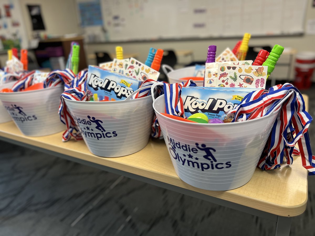 Due to the forecast of unfavorable weather conditions, we have made the difficult decision to cancel the in-person Middie Olympics experience. But the event will still go on this year! You can read more about the reimagined format here ➡ bit.ly/2023MiddieOlym… 🏆🏅#MiddieRising