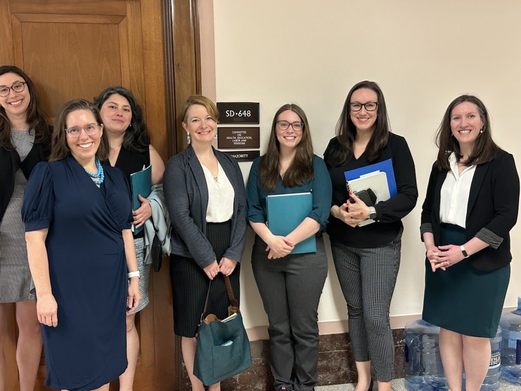 NCWorkers's tweet photo. It was great meeting with @HELPCmteDems today! We are #buildingworkerpower that will protect our collective well-being and move us towards the reality where all families have time to care. #PaidLeave #PaidSickDays #AffordableChildCare #NetworkStrong https://t.co/JfI0SnjzX2