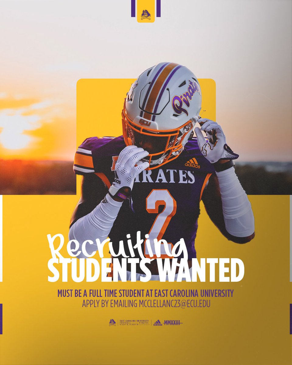 It all starts with recruiting 🏴‍☠️