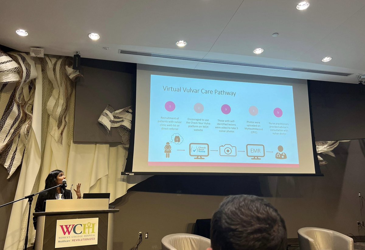 Presented the Check Your Vulva project  at the Women’s College Hospital Day of Excellence at Academics! Thankful to win the People’s Choice Award. Huge shout out to the entire team for all their hard work. #checkyourvulva #virtualcare #vulva  #obgyn