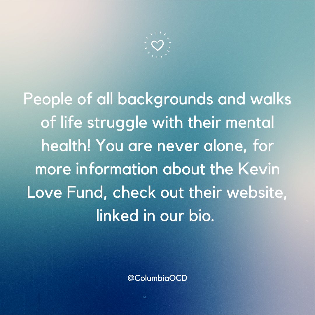 This week of Mental Health Awareness month we are highlighting the Kevin Love Fund and the great work they are doing spreading awareness about mental health and the fact that everyone is going through something we cannot see. For more information click the link in our bio!