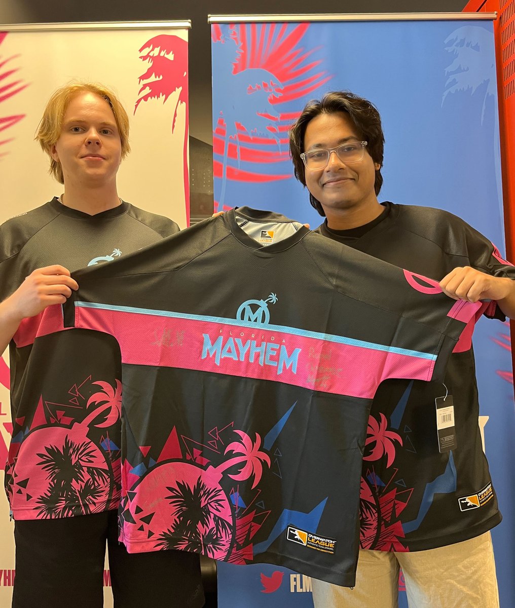 FLMayhem's tweet image. Signed Florida Mayhem jersey giveaway!! 🚨

- Follow @FLMayhem
- Comment your favorite hero 
- Winner will be selected in 24 hours 

#BringTheMayhem #LETHEMCOOK