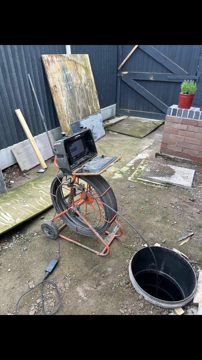 We have been extremely busy this week carrying out drain surveys for build over extensions. If you are building over a public sewer or would like to check the condition of a private drain before building works start please contact us, we offer details reports and drain mapping