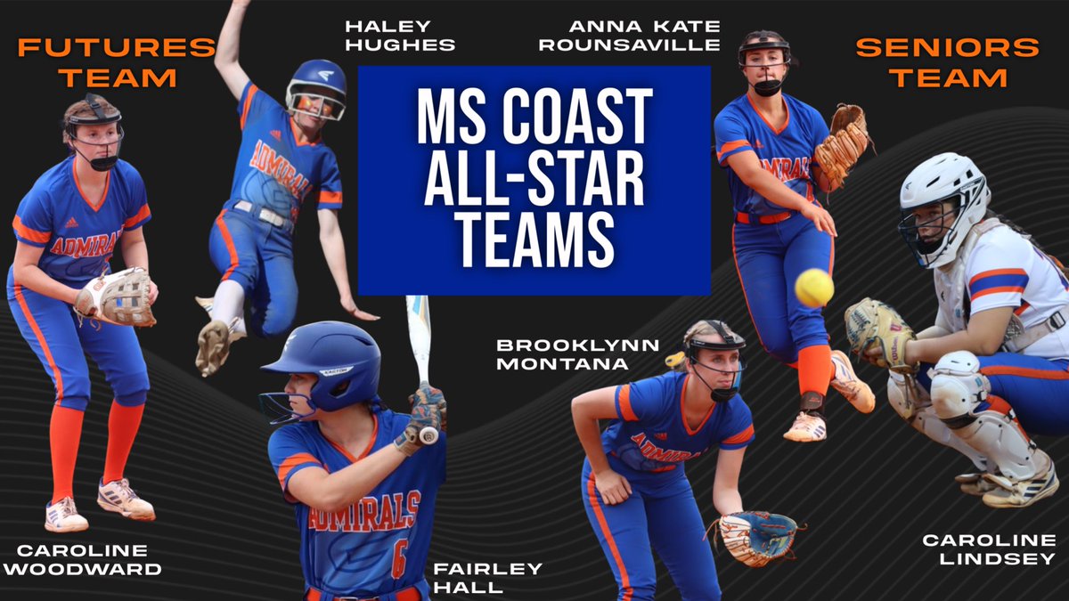 Congratulations to the following ladies for being selected to represent Gulfport on the Mississippi Coast All-Star Teams.

Futures:
Caroline Woodward (So.)
Fairley Hall (So.)
Haley Hughes (Jr.)

Seniors:
Anna Kate Rounsaville
Caroline Lindsey
Brooklynn Montana