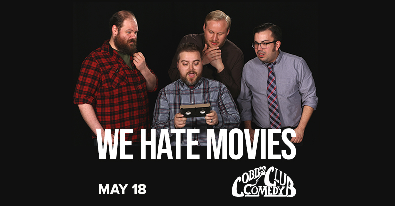 CobbsComedyClub's tweet photo. Next Thursday, @WHMPodcast will be hilariously critiquing Star Trek IV: The Voyage Home on our stage 🎬🎤 

These tickets are going quickly, so get yours now ⬇️
🔗: https://t.co/h8cm0FfMcU https://t.co/w2GF0WoGaG