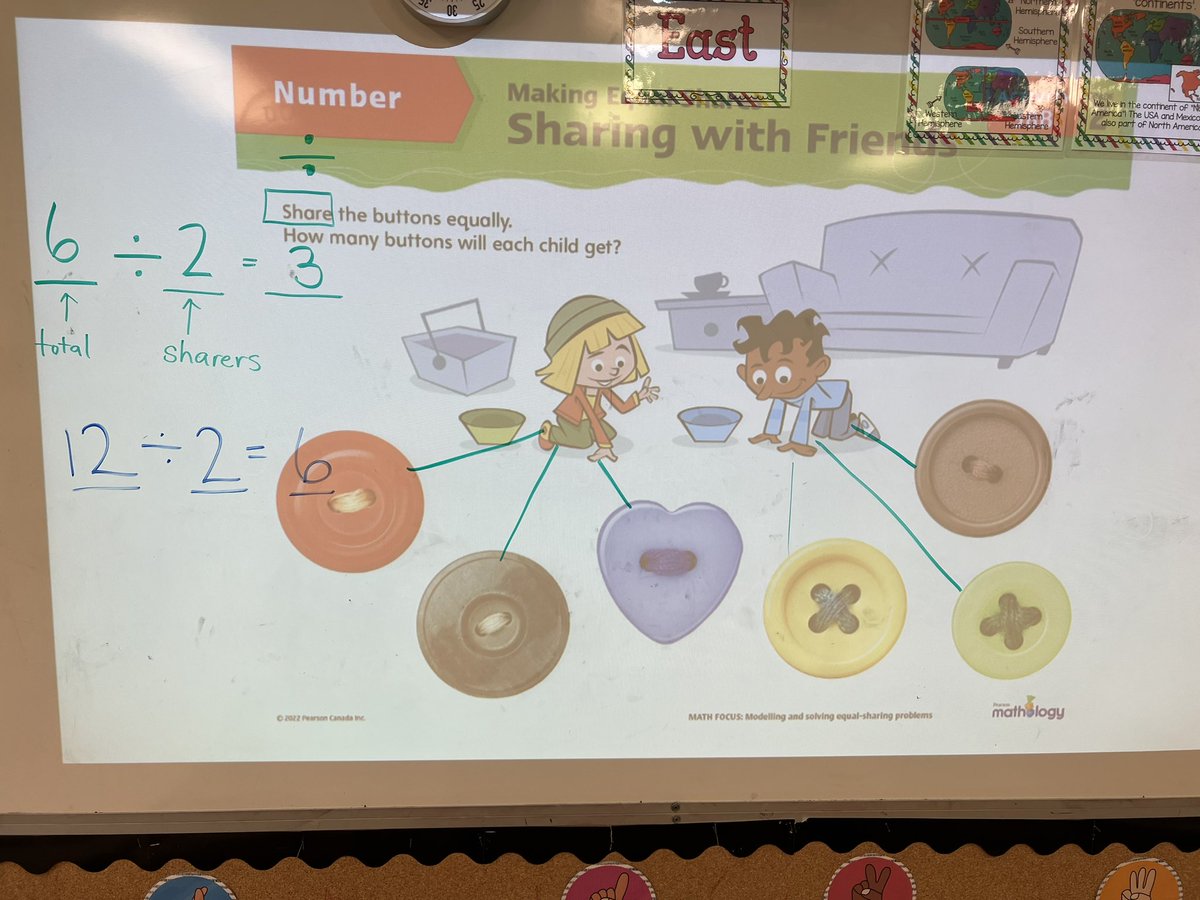 MrsCunningham17's tweet photo. Working on early multiplication and division strategies in Grade 1/2 @stannephoenix @WCDSBLearns @PearsonMatholo1 https://t.co/tqbP6A23bT