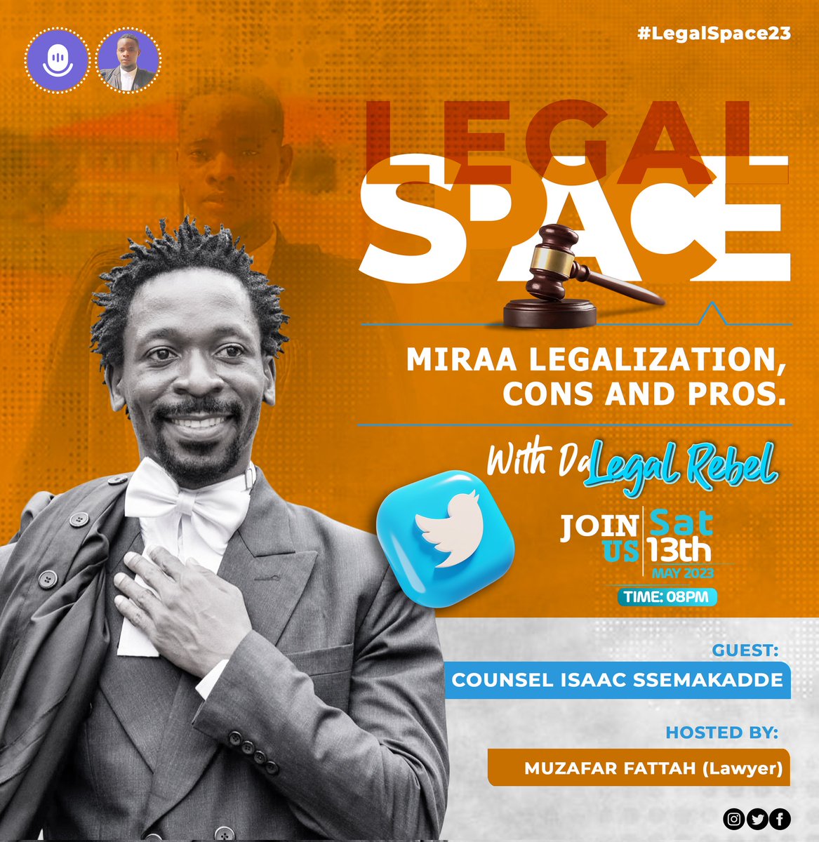HassanBulesa's tweet photo. Weekend plot #LegalSpace with the #LegalRebel @IsaacSsemakadde https://t.co/DYsGZhXRLv