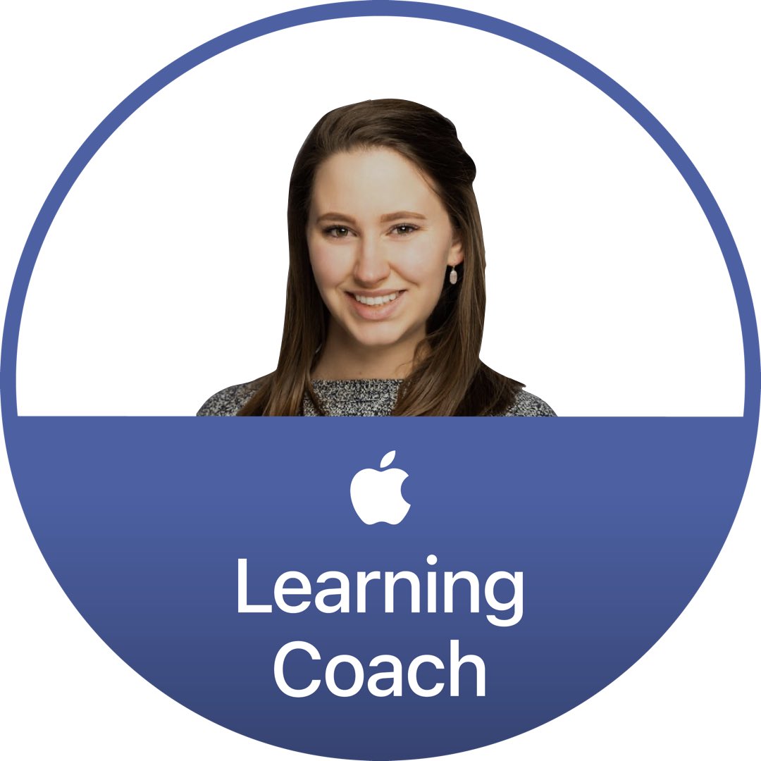 It’s official! #AppleLearningCoach #d100inspires