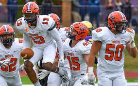 After a great in person conversation with @CoachHawken I’m thankful to receive my first offer from @HopeCollegeFB @jacobpardonnet