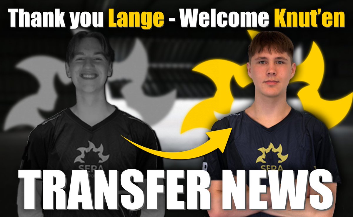 ◼️TRANSFER NEWS🟨

In a mutual agreement, we have decided to part ways with @LANGEcs , the IGL of our SERA NBGroup team. 
We are super grateful for all the hard work Frederik has put in the team and wish him all the best luck in his future endeavours. 👏

With that said, we are