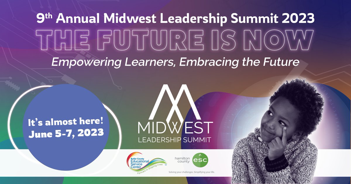 ButlerCountyESC's tweet photo. Join us at the Midwest Leadership Summit and gain valuable insights on leadership strategies from some of the most successful education leaders in the region. Register now ➡ https://t.co/LfVJRxmjrx #MWLS23 https://t.co/NLEWWqH33K