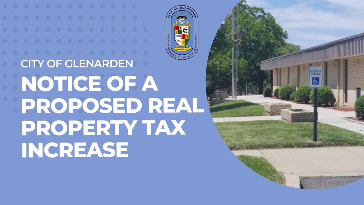 City of Glenarden on Twitter "CITY OF GLENARDEN NOTICE OF A PROPOSED