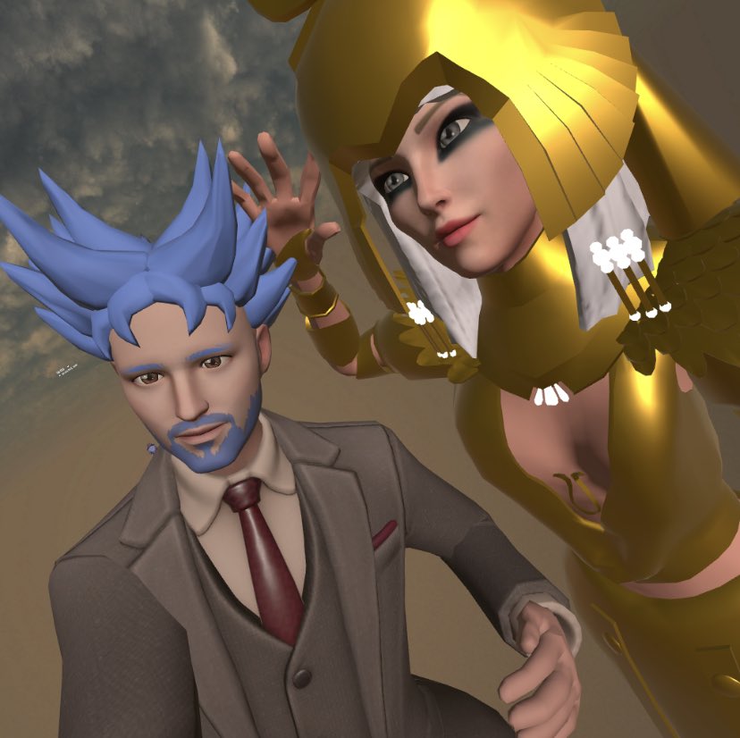 CirrusXr's tweet image. Hanging out in #irule01 with world builder, power being and my new good friend @iraxlab in @Spatial_io a true #spatianguide
Here’s to many more spicy adventures 🌶️🔥❤️
#Metaverse #trust #web3 #madewithunity @readyplayerme
