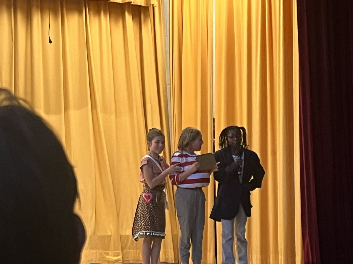 Bravo @mrsTayjay2015 and @TeachMrGray the play was so cute and funny! The audience definitely enjoyed seeing Willy Wonka and the Chocolate Factory! Thank you for the experiences you brought this year 🍫🥳👏🏾