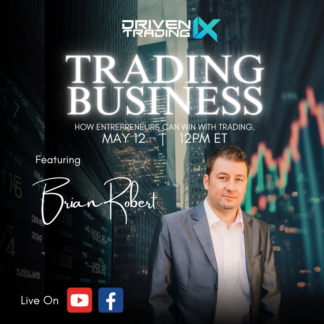 drivenuniverse's tweet image. 📷
Great entrepreneurs make great traders. 📷 And if one person can do it, so can you! 📷📷📷 Live tomorrow 9am pt / 12pm et youtube.com/live/9NL-5JpFh…