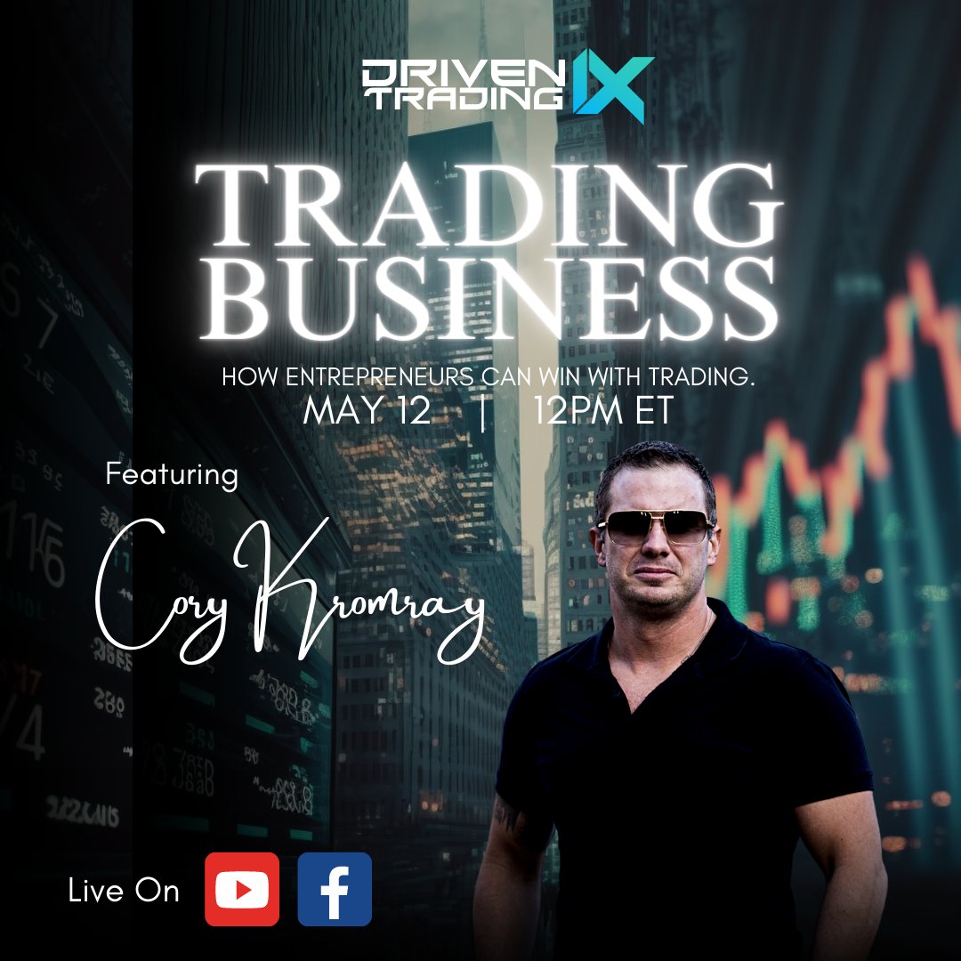 drivenuniverse's tweet image. 📷
Great entrepreneurs make great traders. 📷 And if one person can do it, so can you! 📷📷📷 Live tomorrow 9am pt / 12pm et youtube.com/live/9NL-5JpFh…