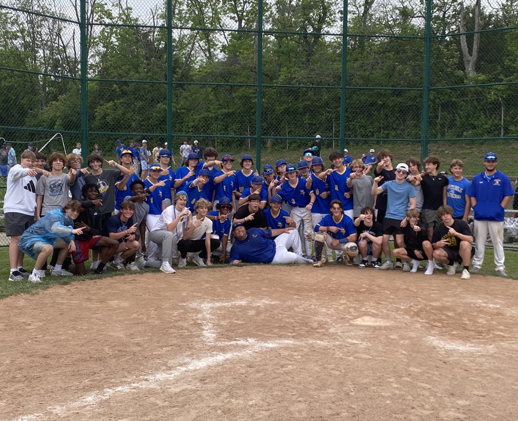 Couple pictures of The Champs with their two biggest fans and the Freshmen Super Fans!