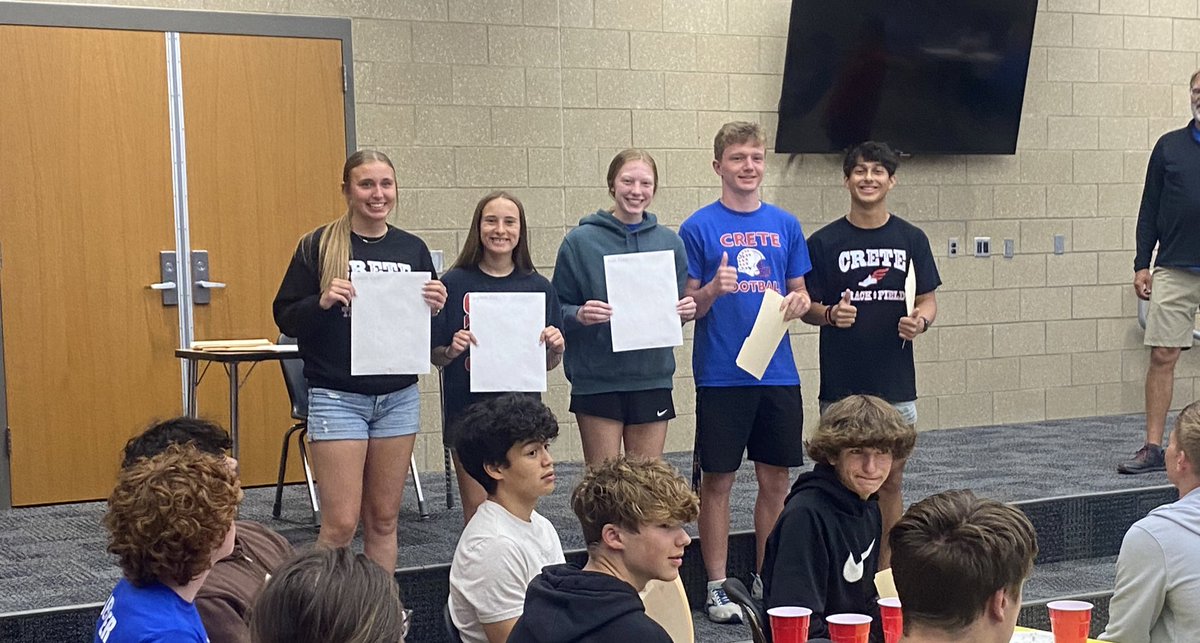 What a bittersweet moment this time of year. First of all congratulations to this senior class on all of your accomplishments, both on the track &amp; in the classroom. You have worked so hard to get here! So excited to see everything your bright futures have in store for you!!