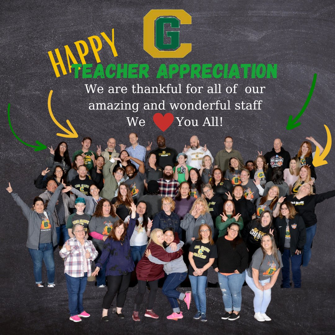 CGMS STAFF APPRECIATION! 🔥

We love our CGMS Staff!! Thank you for all that you do for our students!! (Shoutout to student, Jenesis for creating the graphic!)