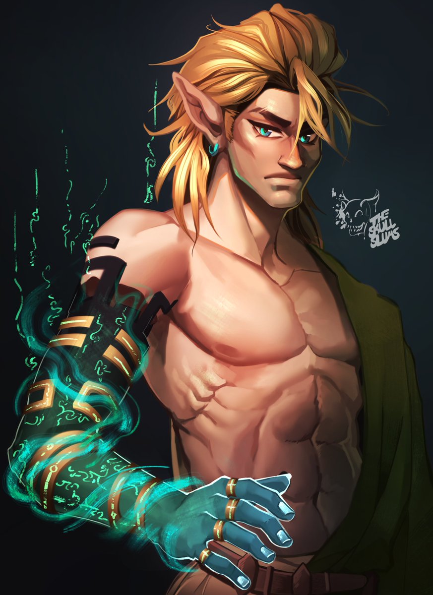 Real_Skully's tweet photo. Happy #TEARSOFTHEKINGDOM Eve! I'm headin' out to the midnight launch now, see you guys on the other side~! 💕

#fanart #ZeldaTOTK  #Zelda #TOTK #TheLegendOfZelda #art #TLoZ #digital #digitalart https://t.co/eZ9zzKTHZt