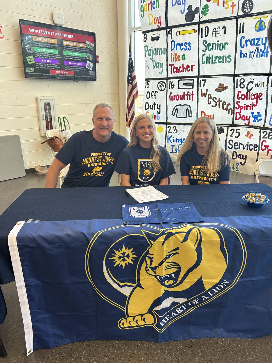 BeechwoodA's tweet photo. 2023 College Athletics Signing Day 

Katie Rolf 

Mount Saint Joes University 

Volleyball https://t.co/KRQ9bwa8Bt