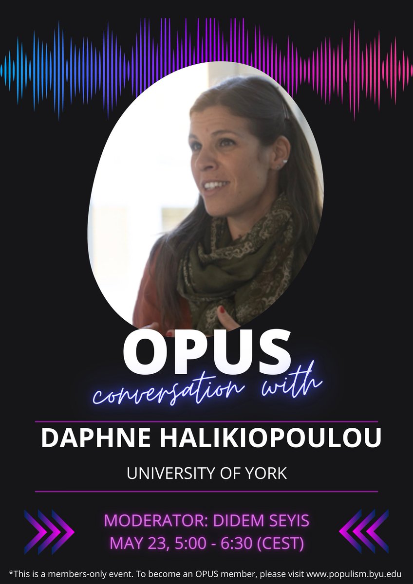 OPUS | Young Scholars Initiative on Populism tweet media