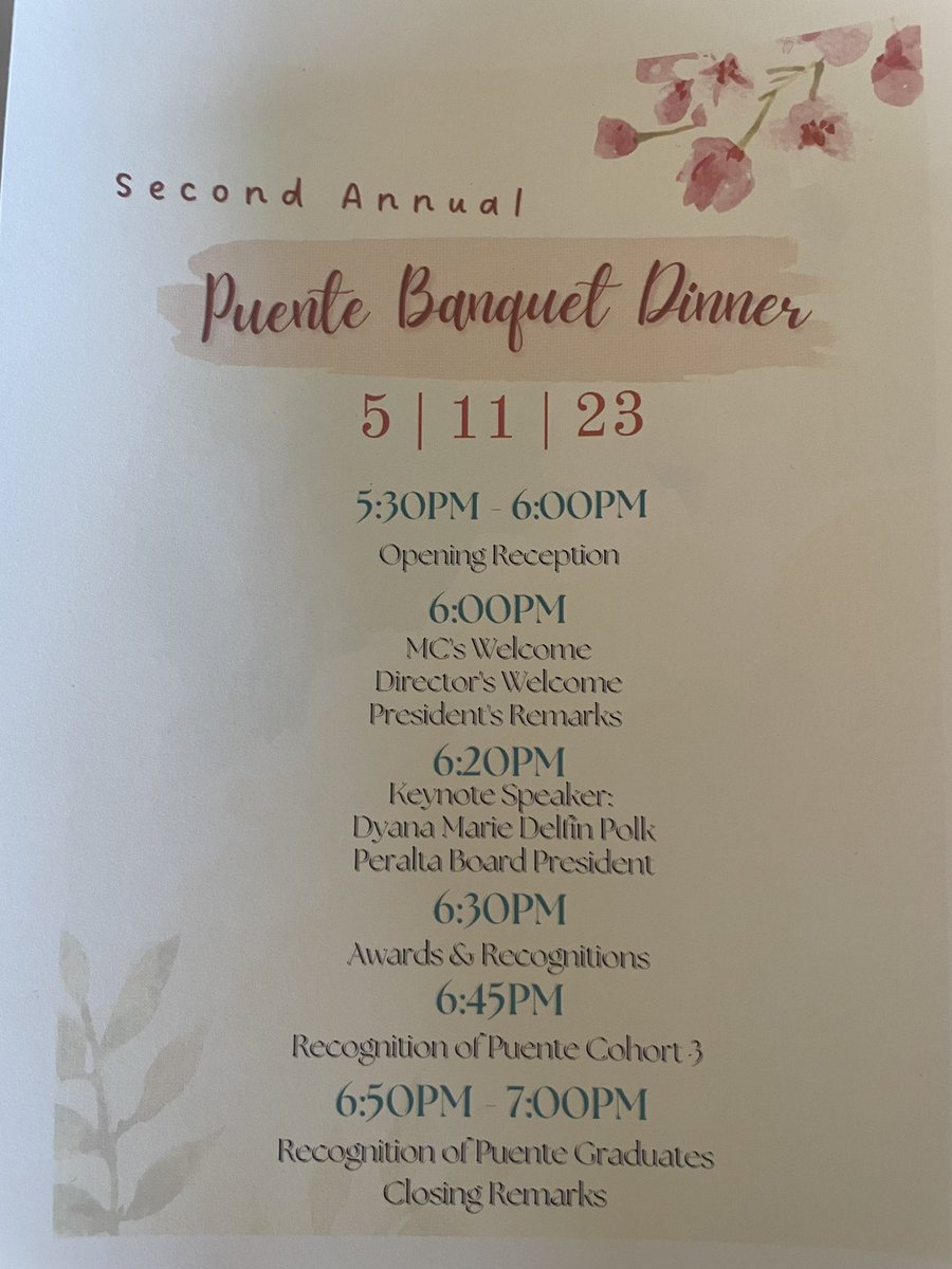 DyanaDelfinPolk's tweet photo. Excited to join the Puente program @CollegeAlameda for their annual celebration of Puente student cohorts! ✊🏽📚 https://t.co/omdI0AUKQc