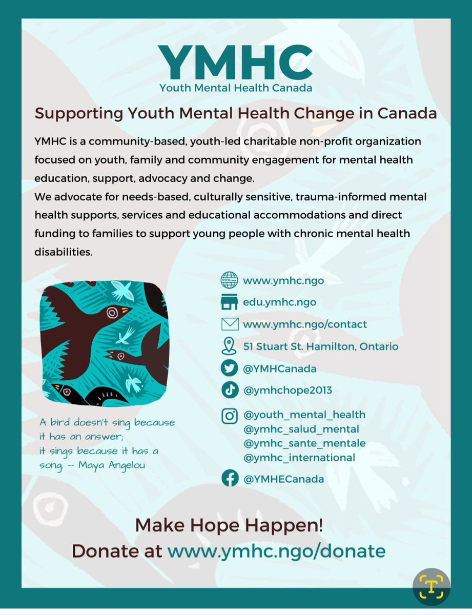 A4 #ElevateTheConvo We need to encourage young people to use social media for good: for #peersupport #information #education #resources YMHC has free online support for ppl of all backgrounds, resources for youth, families & professionals