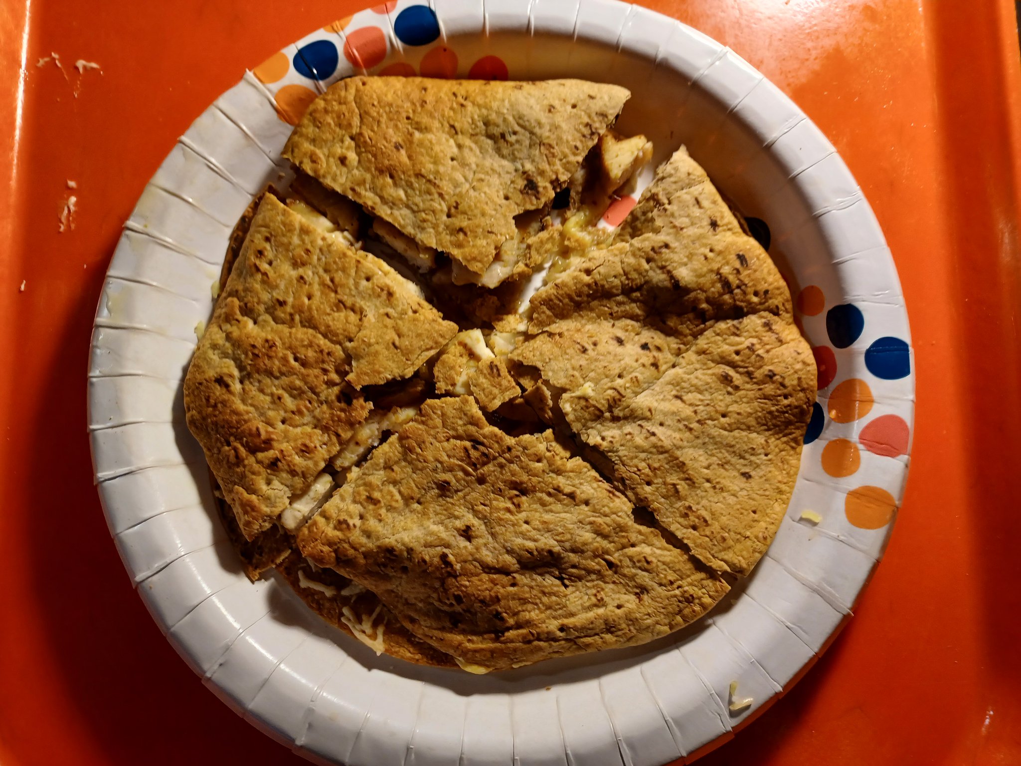 John B. Marine on Twitter "I made a chicken quesadilla! Microwaved