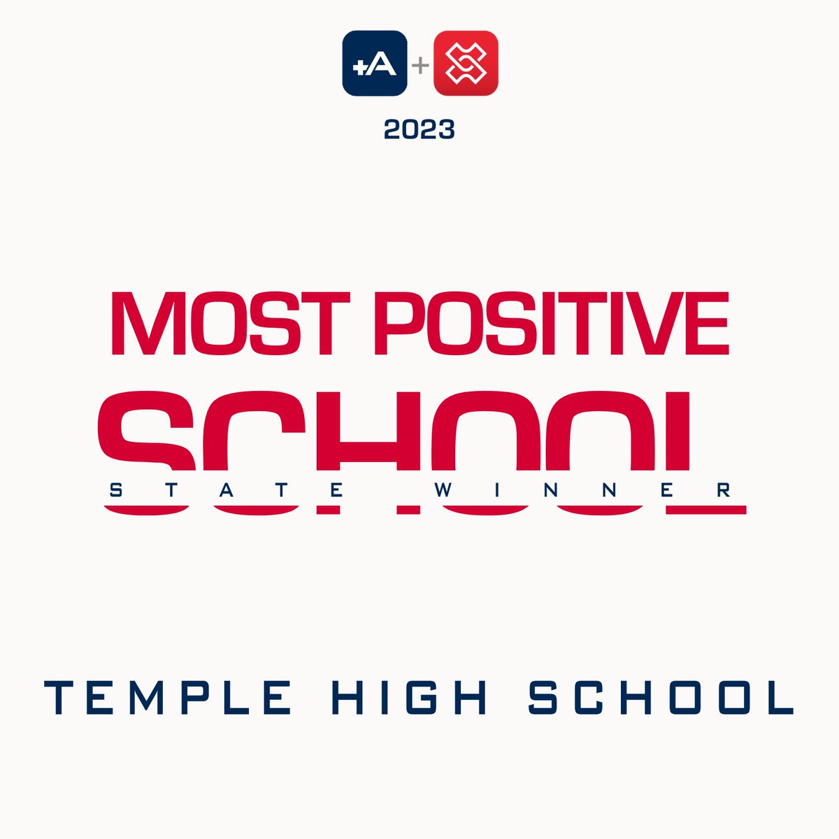 mrgarnersworld's tweet photo. Temple High School coaches &amp; athletics continue to show up and show out!! After numerous region and state placements across all of our programs this year,  we are honored to be named the 2023 Most Positive School in the State of Georgia. @gribben_tim @CCSSAthletics @Coach_JRob https://t.co/JFgokl8eAp
