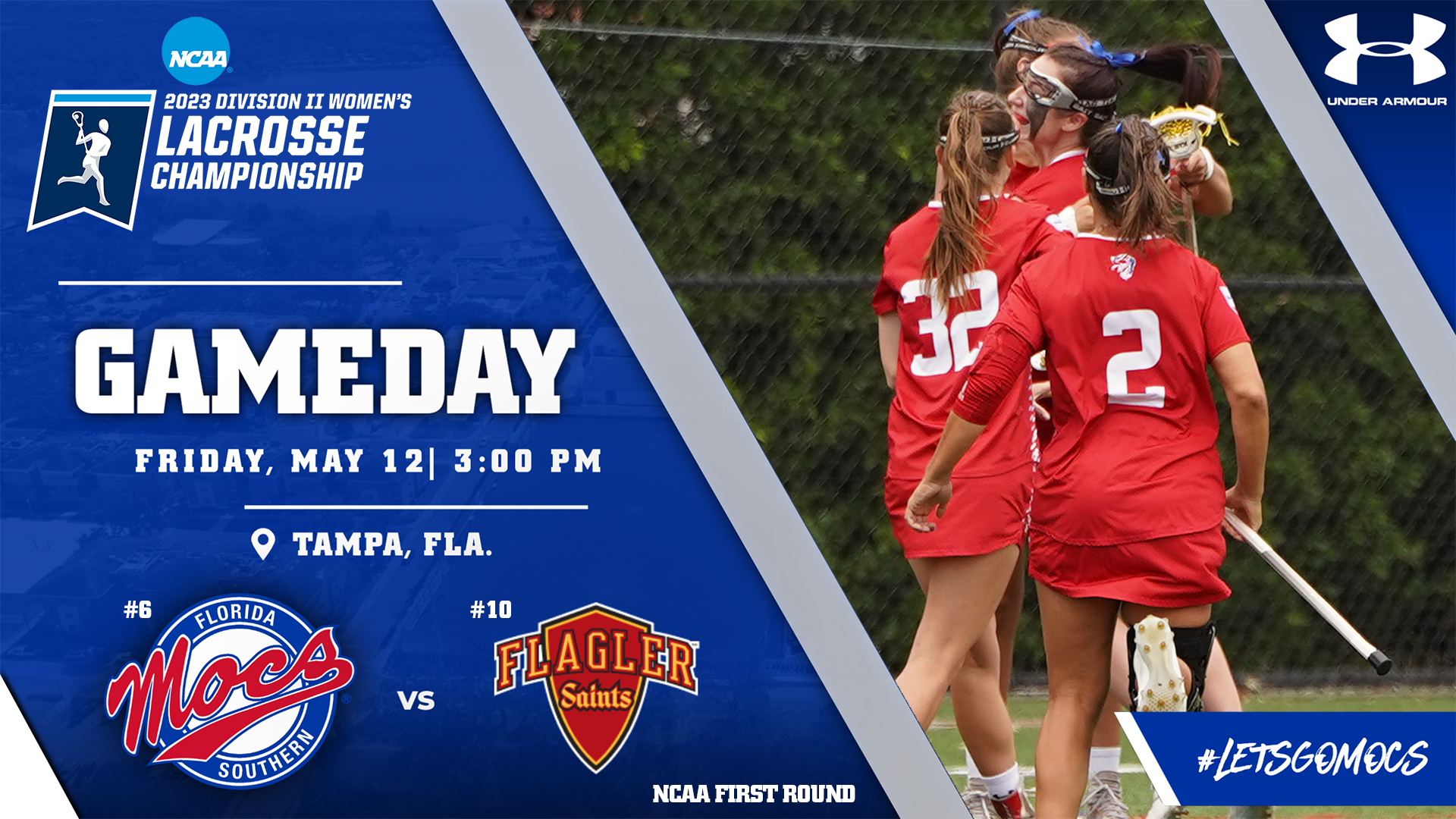 Florida Southern Mocs on Twitter "NCAA Tournament Gameday!! No. 6 FSC_WLAX vs No. 10 Flagler