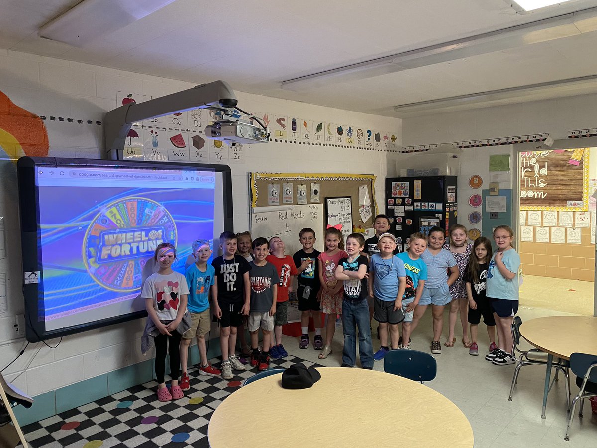 Category is: Red Words. I got to share my love of Wheel of Fortune with my class today for game day as we practiced our Phonics First Red Words❤️ #futurevannawhite <a href="/WheelofFortune/">Wheel of Fortune</a>