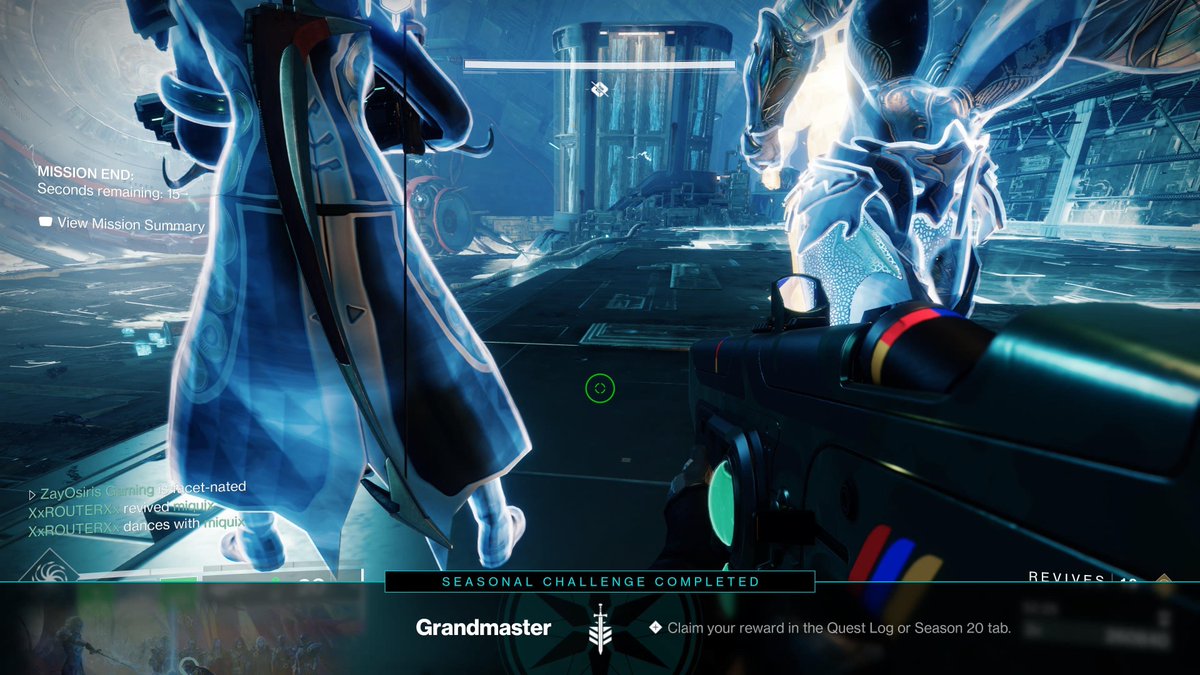 ZayOsirisGaming's tweet image. :: Go Farm This ASAP — For PvP ::

The Buzzard’s essentially the Immortal of sidearms..! If you don’t have one, you’re gonna regret it.

Mark my words. Go run the nightfall. Get a good team together. And don’t miss out..!

#Bungie | #Destiny2 | #GrandMasters