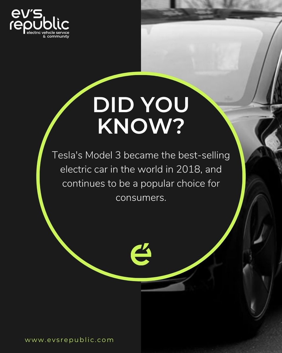 evsrepublic's tweet photo. Did you know this about Tesla?
Follow us for more fun facts and current events about Tesla!
#tesla #evsrepublic #electriccar #teslamodels #customtesla https://t.co/LP9hy6OkkS