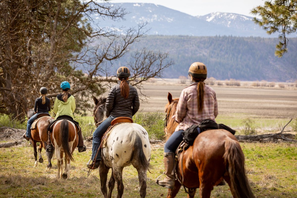 There is no better way to encounter #RunningYResort's outdoor scenic beauty other than by horseback 🏇
The Running Y Resort offers an array of equestrian services to provide the best experience for all age groups and familiarity levels. #DiscoverKlamath