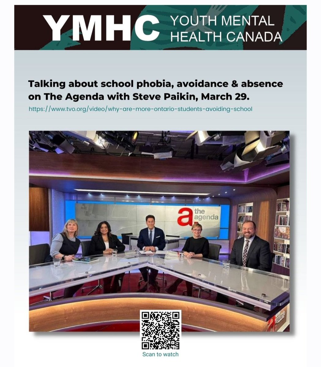 #ElevatetheConvo School Phobia is a huge #youthmentalhealth #SuicidePrevention #schoolattendance #education #disability #inclusion issue globally.  A lot needs to be done to support students who experience multiple losses without support