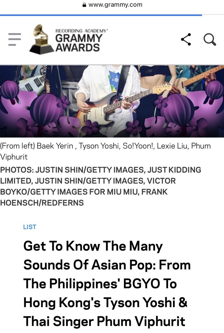 bgyo_ph's tweet photo. #BGYO | What a pleasantly shocking morning! BGYO is featured in @RecordingAcad "The Many Sounds of Asian Pop" article. 

Thank you Recording Academy for including our best boys as you spotlight Asian Pop Music. 

Read here:
🔗 https://t.co/dyWDdCH0aW https://t.co/eCKbHMTQci