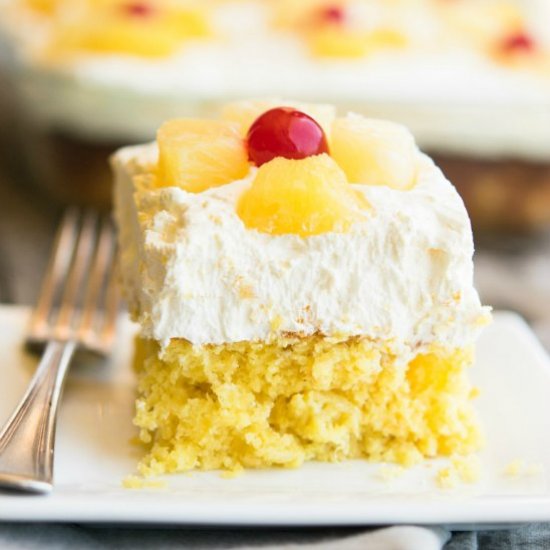 Pineapple Sunshine #cake. #easyrecipes #comfortfood bit.ly/2MqwbWe