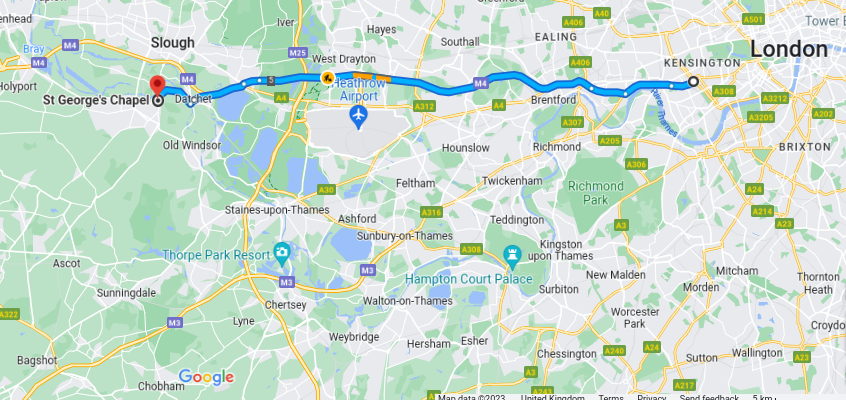 nomoremonarchs's tweet image. Motorcade mystery
Sophie Windsor lives in Surrey at Bagshot Park. On 10 May, her only official visit was in nearby Windsor at 5:15pm. So why was her official publicly-funded police motorcade in London, at 3:21pm, speeding &amp;amp; slamming into an elderly pensioner? #questionthemonarchy