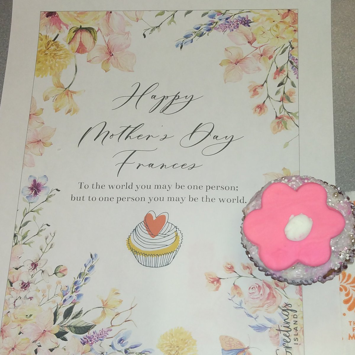 AscotLAPL's tweet photo. @AscotLAPL Staff has already started celebrating #MothersDay2023 in a very yummy way. Thanks y'all! 🧁 https://t.co/QbvxRadUsY