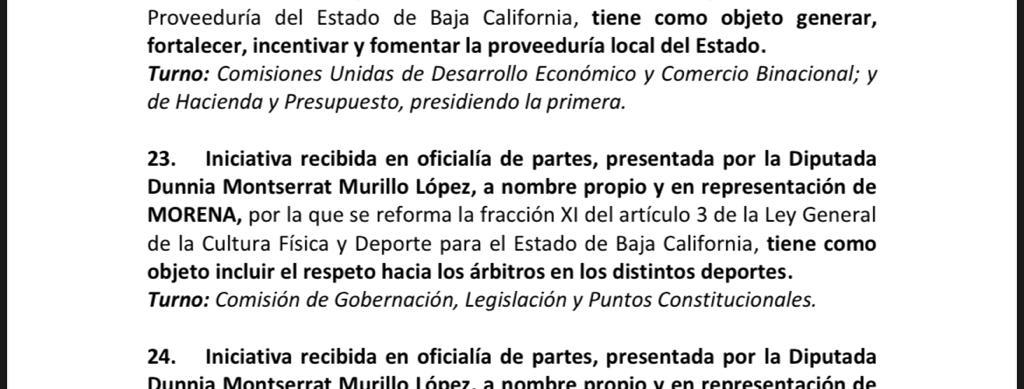 Jgomezdeportes's tweet image. Con estas propuestas en beneficio de la Cultura Física, la diputada Dunnia Montserrat Murillo López dando palos de ciego.
#Congresobc #Dunniamurillo #Culturafísica #Marinadelpilar