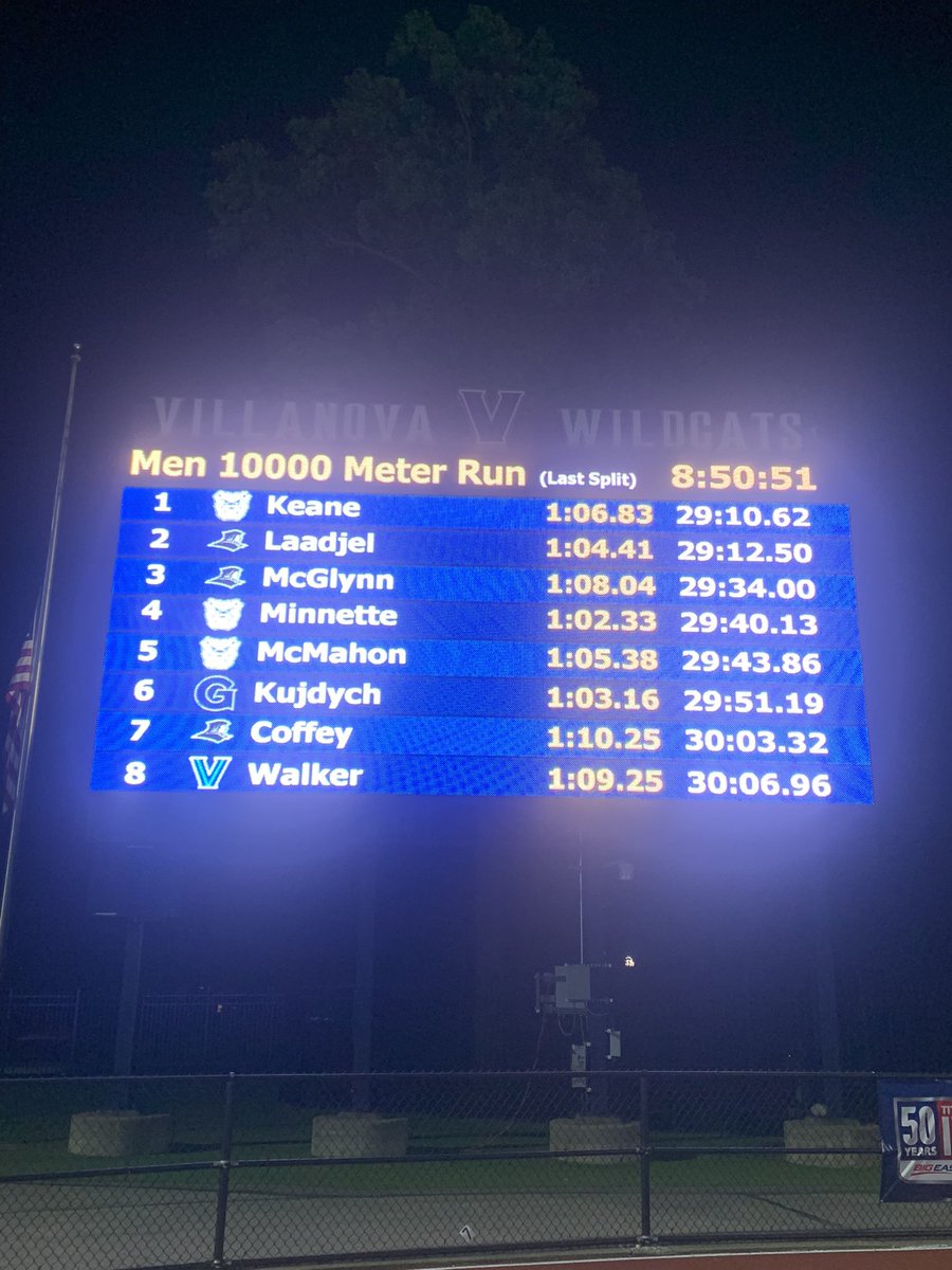 Barry Keane is the FIRST middle/long distance athlete to win an event 4 times in Big East Outdoor History!
#Undefeated <a href="/BIGEAST/">BIG EAST Conference</a>  <a href="/ButlerAthletics/">Butler Athletics</a> <a href="/butleru/">Butler University</a>