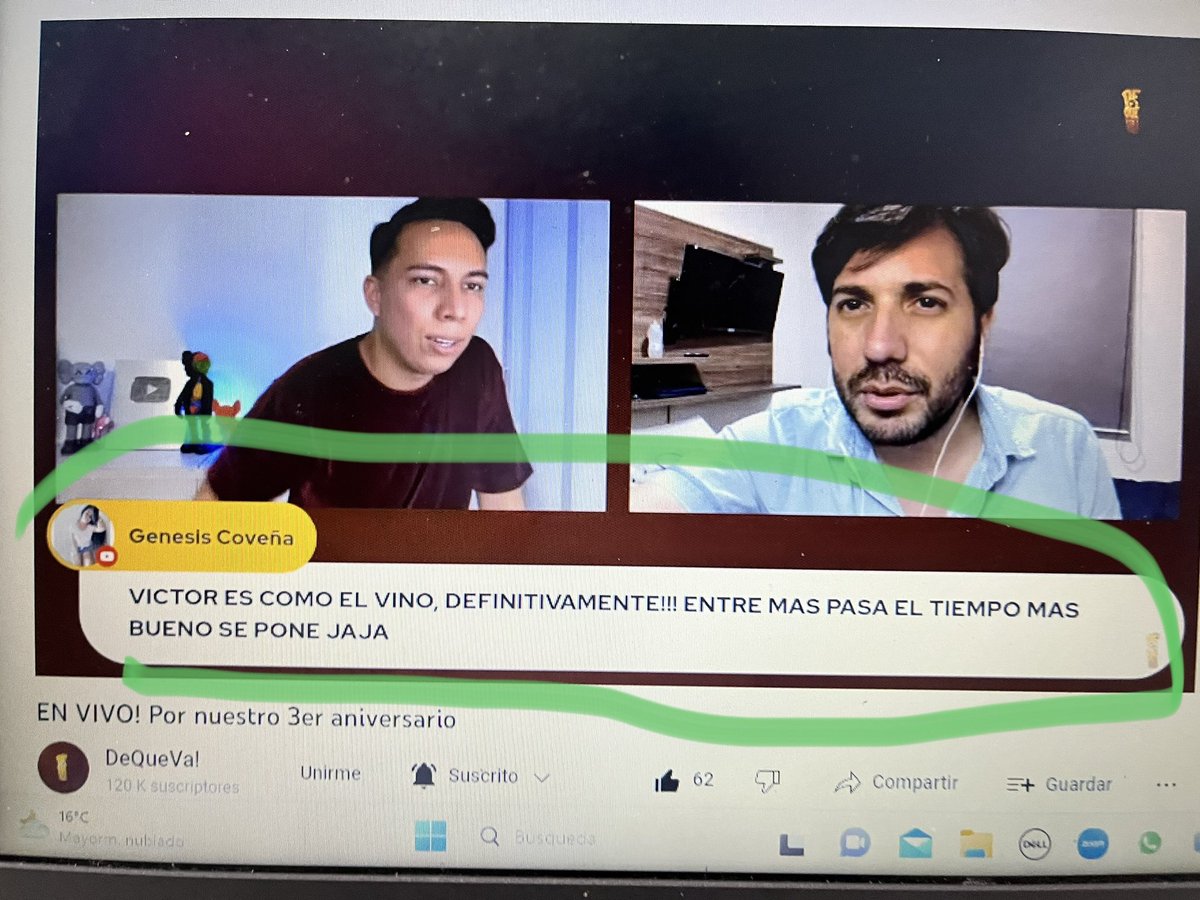 katuoneg's tweet photo. Ya llevo 3 años aquí!!! Felices 3 años chicos!!! Y que se vengan mas años de cagues de risa con Uds en #DeQueVa @AlexVizuete93 @vkarauz https://t.co/EFVBRXKZEK