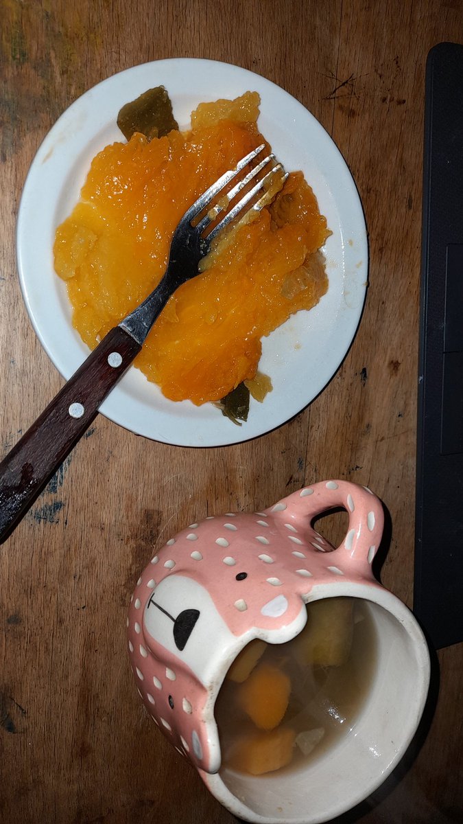 MikcaIs's tweet image. mi cena uwu caldo de verduras y zapalloo