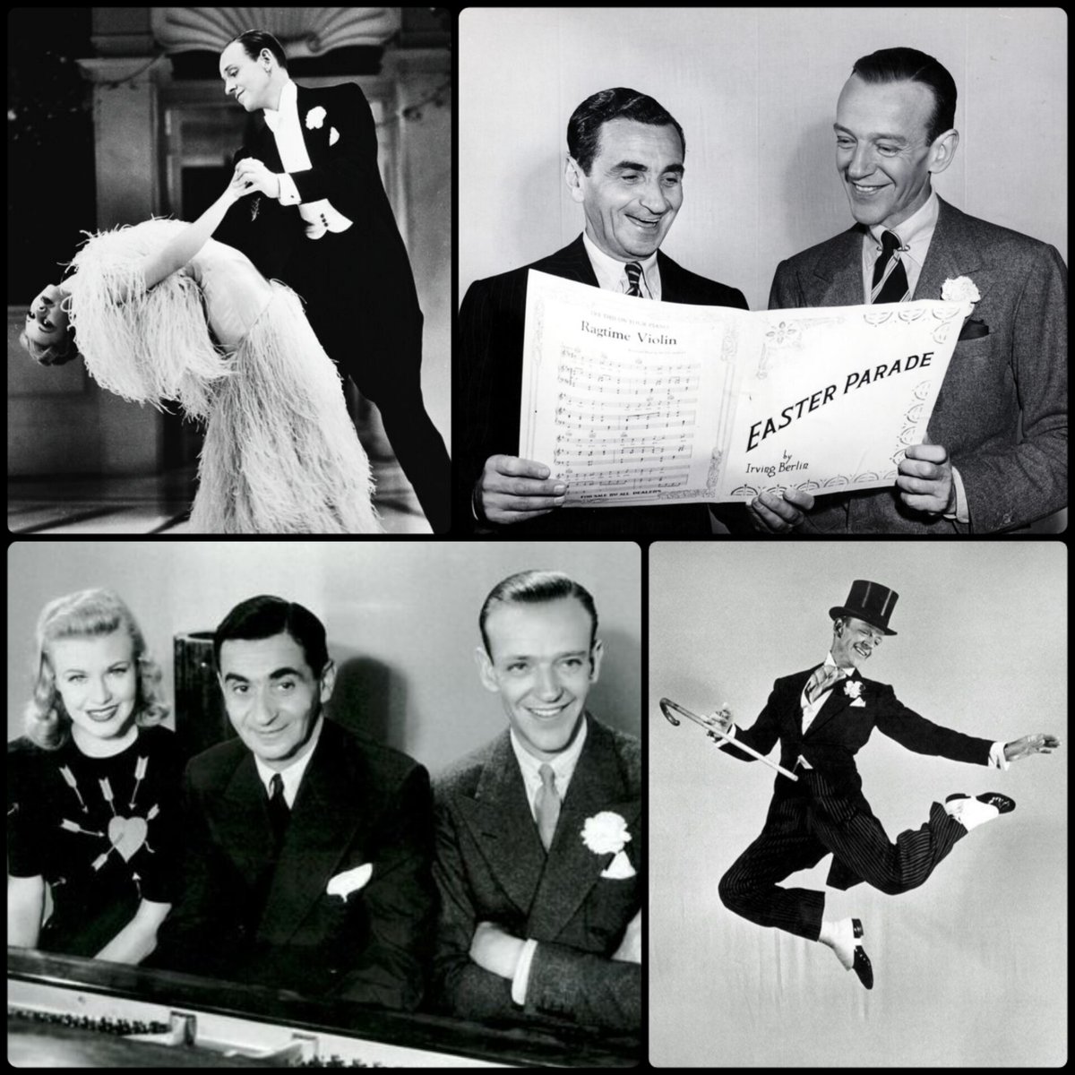 @ClassicMovieHub Today's 'birthday boy' #IrvingBerlin and yesterday's #FredAstaire are indissolubly connected.

Two giants... There's no business like show business!