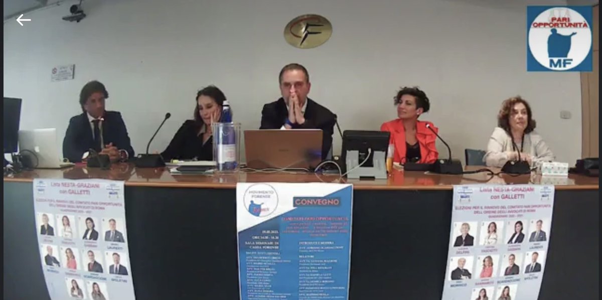 Pregevole ed apprezzata tavola rotonda organizzata da Movimento Forense Sez. Roma, presso la Sala Seminari di Cassa Forense, su tematiche legate alle Pari Opportunità, alla natura giuridica dei CPO, ai percorsi d’inclusione per superare ogni sorta di discriminazione.