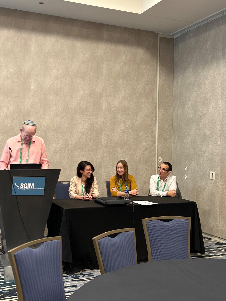 Awesome topic happening now at #sgim2023

Topic- Primary care & subspecialty navigation for undocumented—journey from immigrant camps to a life in the US

⭐️ Emergency Medicaid
⭐️ Academic/community partnerships
⭐️ Patient navigation