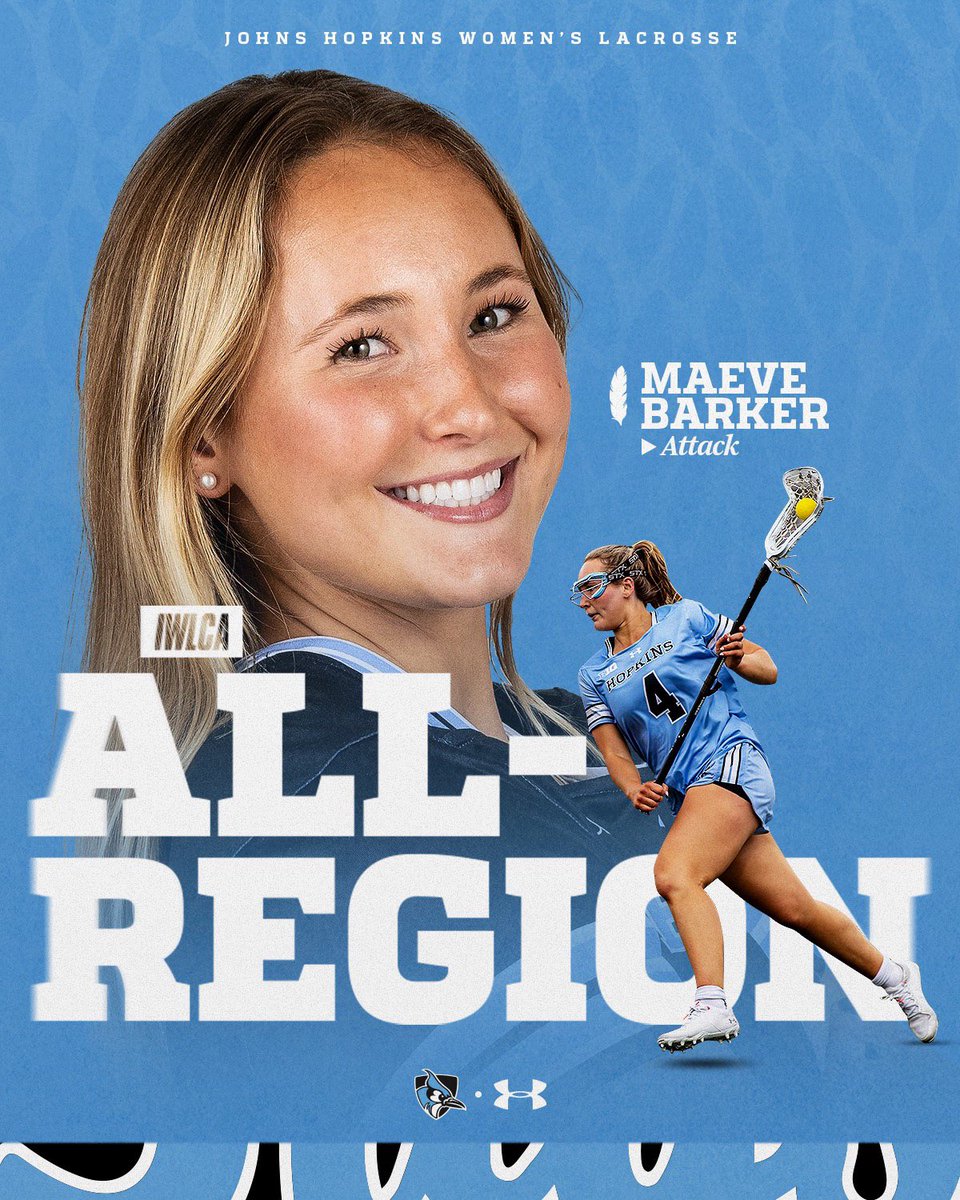 Maeve Barker 🤝 <a href="/IWLCA/">IWLCA</a> All-Region 🥵

🌟 2nd Team All-<a href="/B1GLacrosse/">Big Ten Lacrosse</a>
🌟 Career Highs in Every Category
🌟 Active Career Leader in Goals, Assists &amp; Points